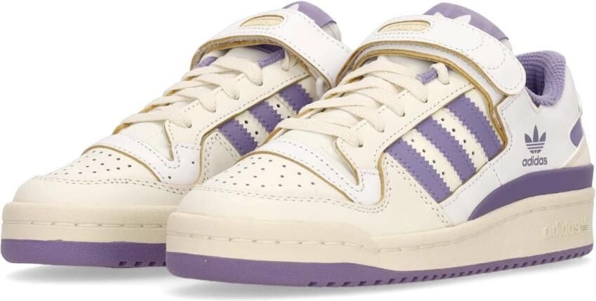 Adidas Originals Crèmekleurige lage sneakers met verstelbare band Beige Dames - Foto 2