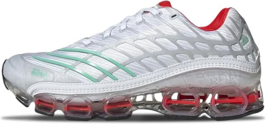 Adidas Megaride Sneakers Heren Wit 2 3 Mesh Synthetisch