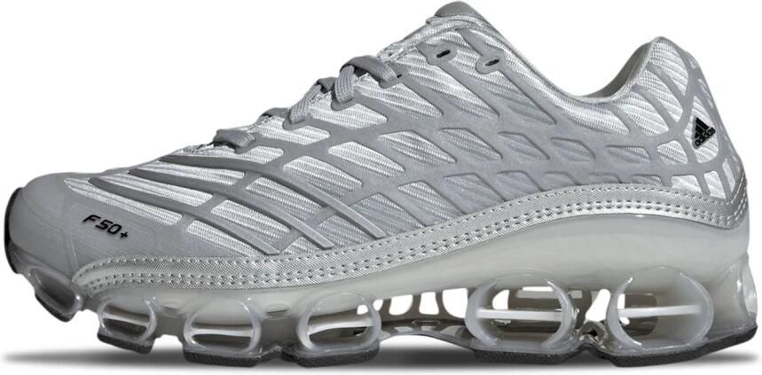 Adidas Megaride Sneakers Zilver 1 3 Mesh Synthetisch