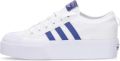 Adidas ORIGINALS Nizza Platform Sneakers Ftwr White Semi Lucid Blue Core Black Dames - Wit