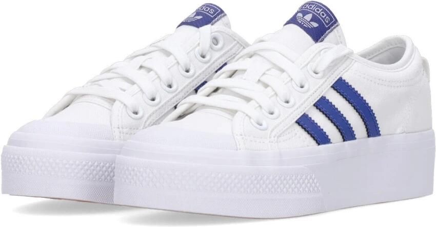 Adidas ORIGINALS Nizza Platform Sneakers Ftwr White Semi Lucid Blue Core Black Dames - Foto 3
