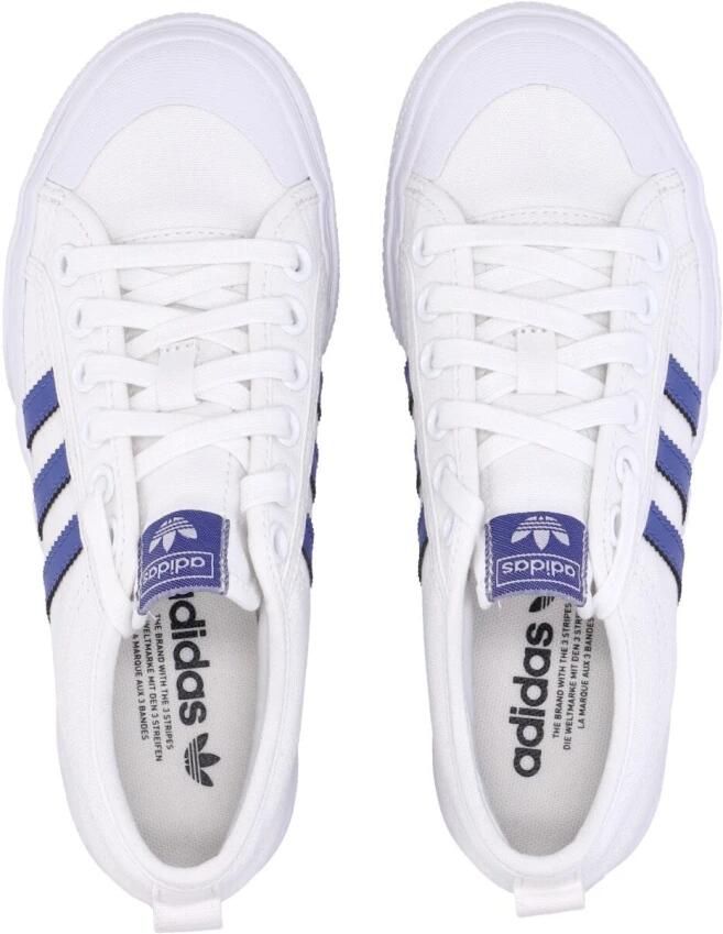 Adidas ORIGINALS Nizza Platform Sneakers Ftwr White Semi Lucid Blue Core Black Dames - Foto 2
