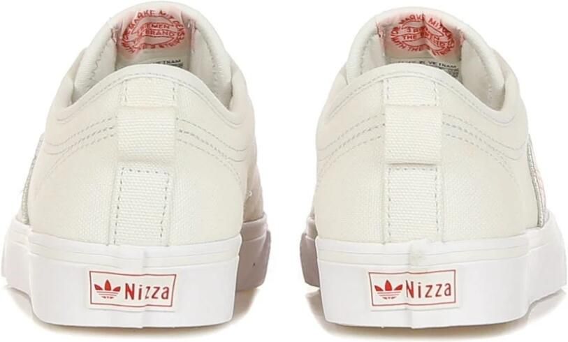 Adidas Nizza Trefoil W Dames Sneakers Crystal White Red Ftwr White - Foto 7