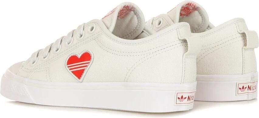 Adidas Nizza Trefoil W Dames Sneakers Crystal White Red Ftwr White - Foto 10