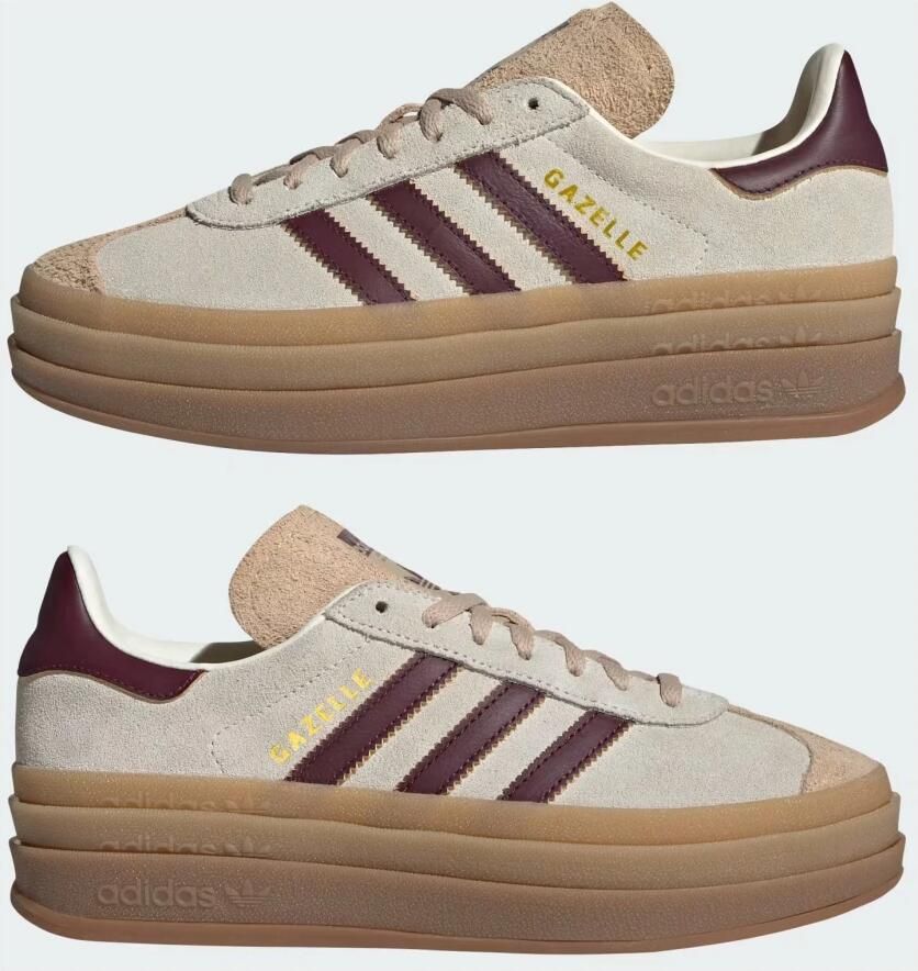 Adidas Originals Sportschoenen Gazelle Bold W Beige Dames