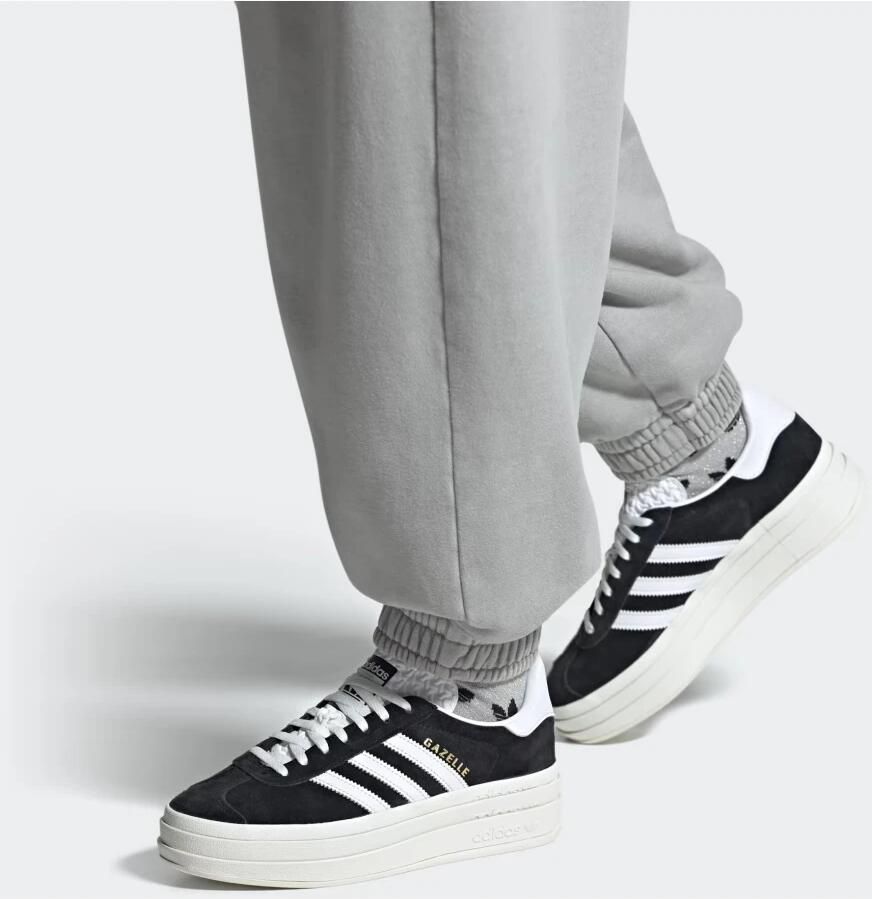 Adidas Originals Gazelle Bold Woman Sneakers Zwart Wit