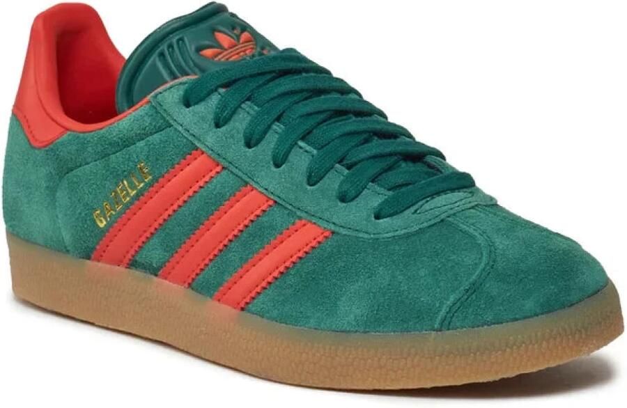 Adidas Originals Gazelle Collegiate Green Preloved Red Gum- Dames Collegiate Green Preloved Red Gum - Foto 2