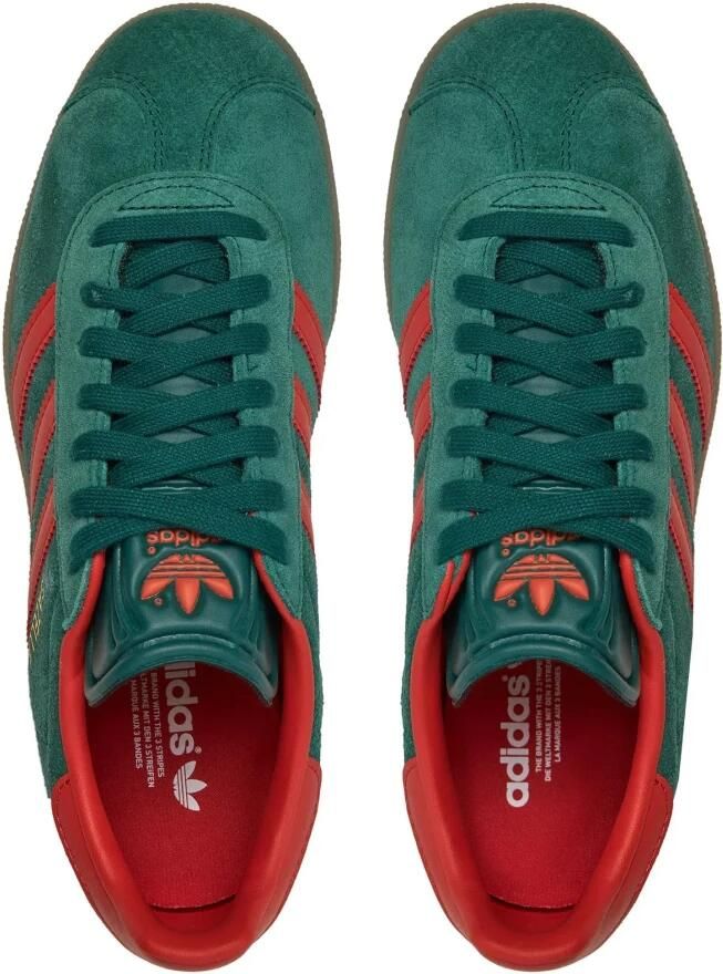 Adidas Originals Gazelle Collegiate Green Preloved Red Gum- Dames Collegiate Green Preloved Red Gum - Foto 3