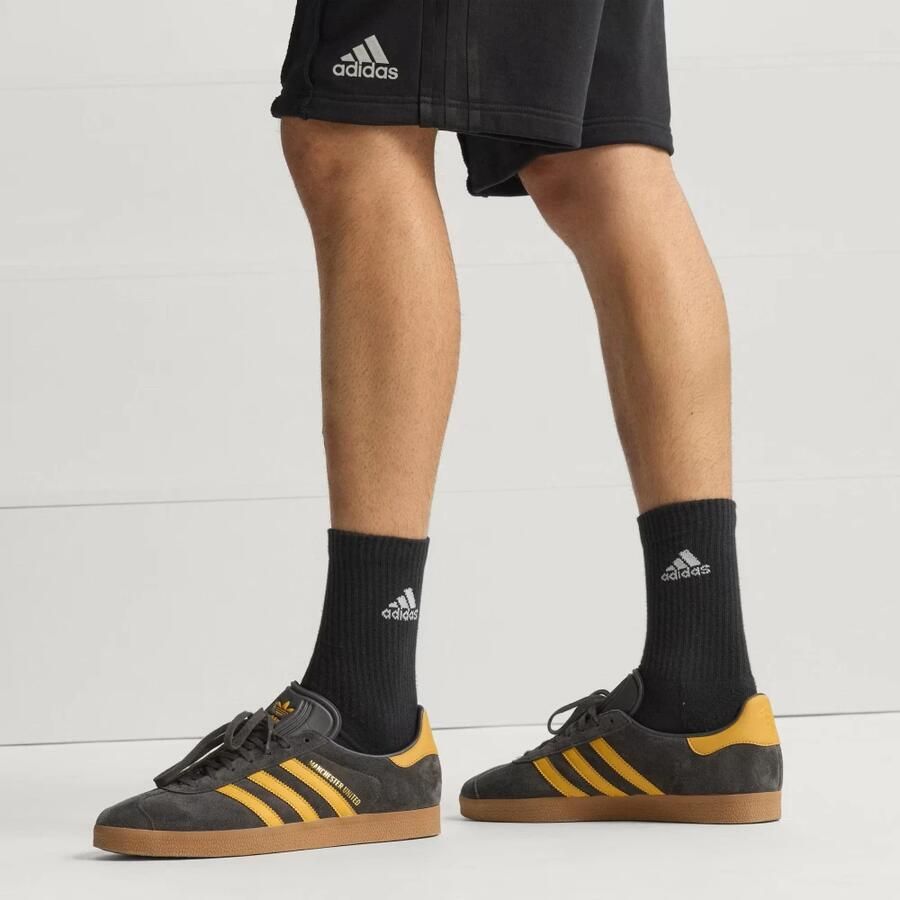 Adidas Perfor ce Gazelle chester United Schoenen Unisex Zwart - Foto 2