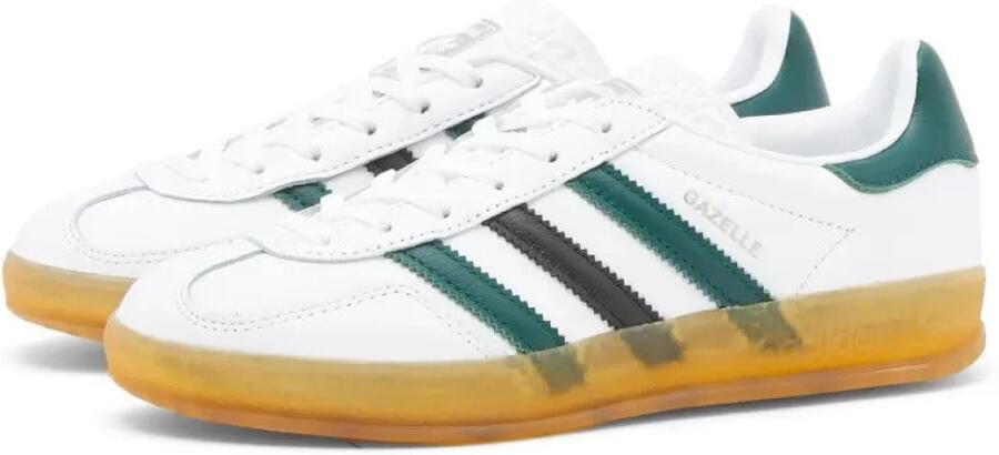 Adidas Originals Vintage Gazelle Indoor Leren Sneakers White - Foto 6