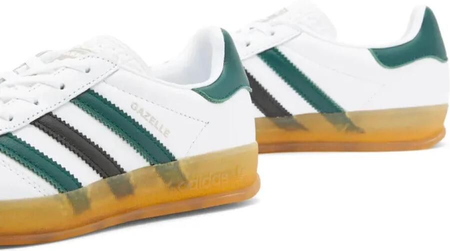 Adidas Originals Vintage Gazelle Indoor Leren Sneakers White - Foto 5