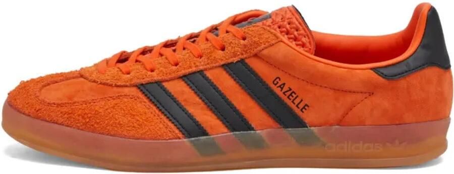 Adidas Originals Gazelle Indoor Orange Core Black Gum- Dames Orange Core Black Gum