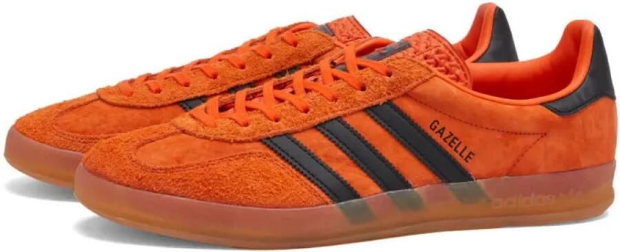 Adidas Originals Gazelle Indoor Orange Core Black Gum- Dames Orange Core Black Gum - Foto 4