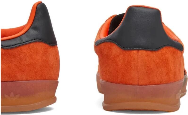 Adidas Originals Gazelle Indoor Orange Core Black Gum- Dames Orange Core Black Gum - Foto 3