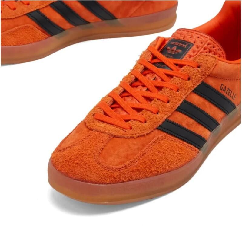 Adidas Originals Gazelle Indoor Orange Core Black Gum- Dames Orange Core Black Gum - Foto 2