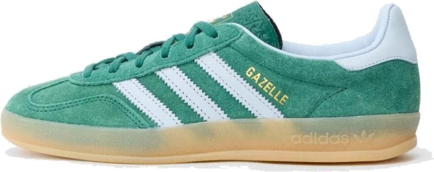 ADIDAS ORIGINALS Sneakers laag 'GAZELLE' goud smaragd wit