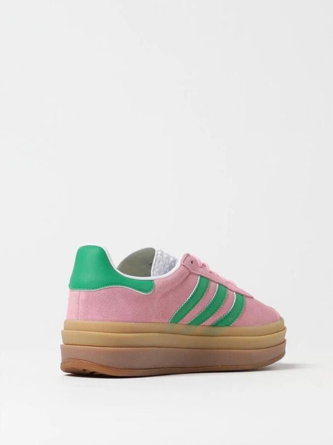 Adidas Originals Gazelle Bold W Sneaker Trendy Sneakers true pink green ftwr white maat: 36 2 3 beschikbare maaten:36 2 3 37 1 3 38 2 3 - Foto 3