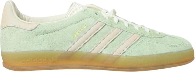 Adidas Originals Gazelle Indoor Dames Semi Green Spark Almost Yellow Cream White- Dames Semi Green Spark Almost Yellow Cream White