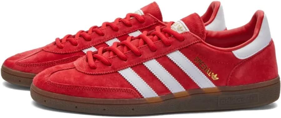 Adidas Originals Handball Spezial Sneakers Sport Vrije tijd Fitness Schoenen Rood FV1227 - Foto 5