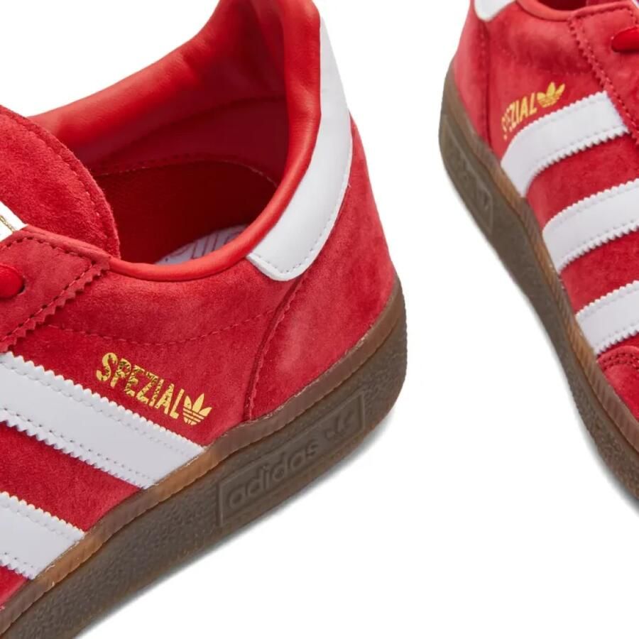 Adidas Originals Handball Spezial Sneakers Sport Vrije tijd Fitness Schoenen Rood FV1227 - Foto 2