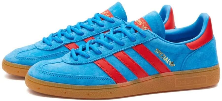 Adidas Originals Handball Spezial Sneaker Fashion sneakers Schoenen bright blue vivid red gold met. - Foto 4