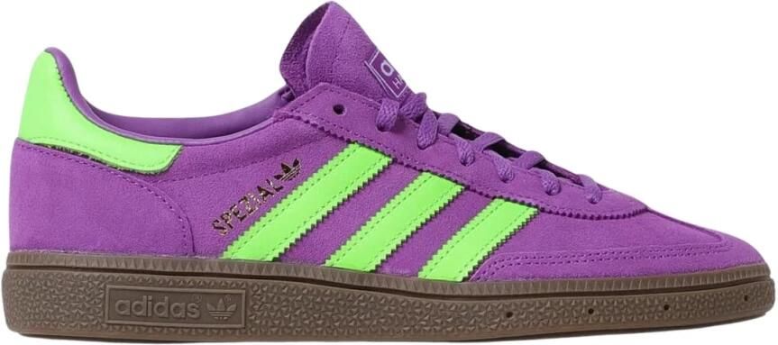 Adidas Handball Spezial Dames Schoenen Paars Maat: 41 1 3 Leer Foot Locker - Foto 4