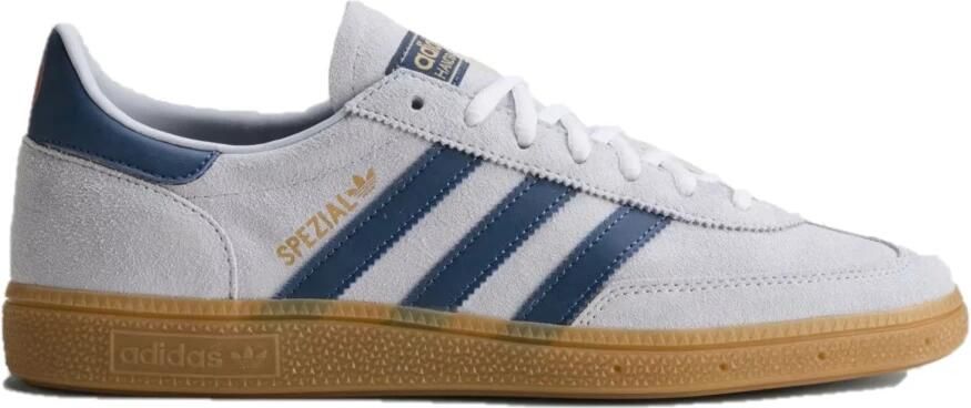 Adidas Handball Spezial Italië Sneakers Lichtgrijs Donkerblauw Wit