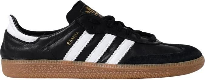 Adidas Originals Zwarte Sneakers met Leren Bovenwerk en Rubberen Zool Black - Foto 5