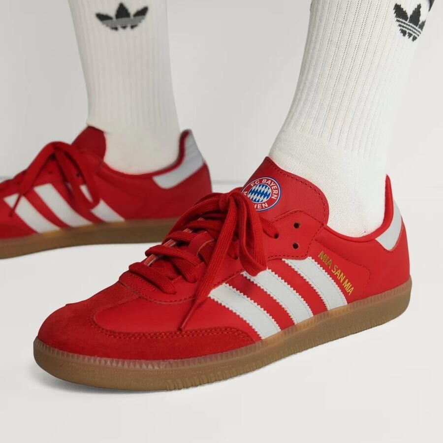 Adidas Originals Samba FC Bayern München Schoenen Unisex Rood - Foto 2