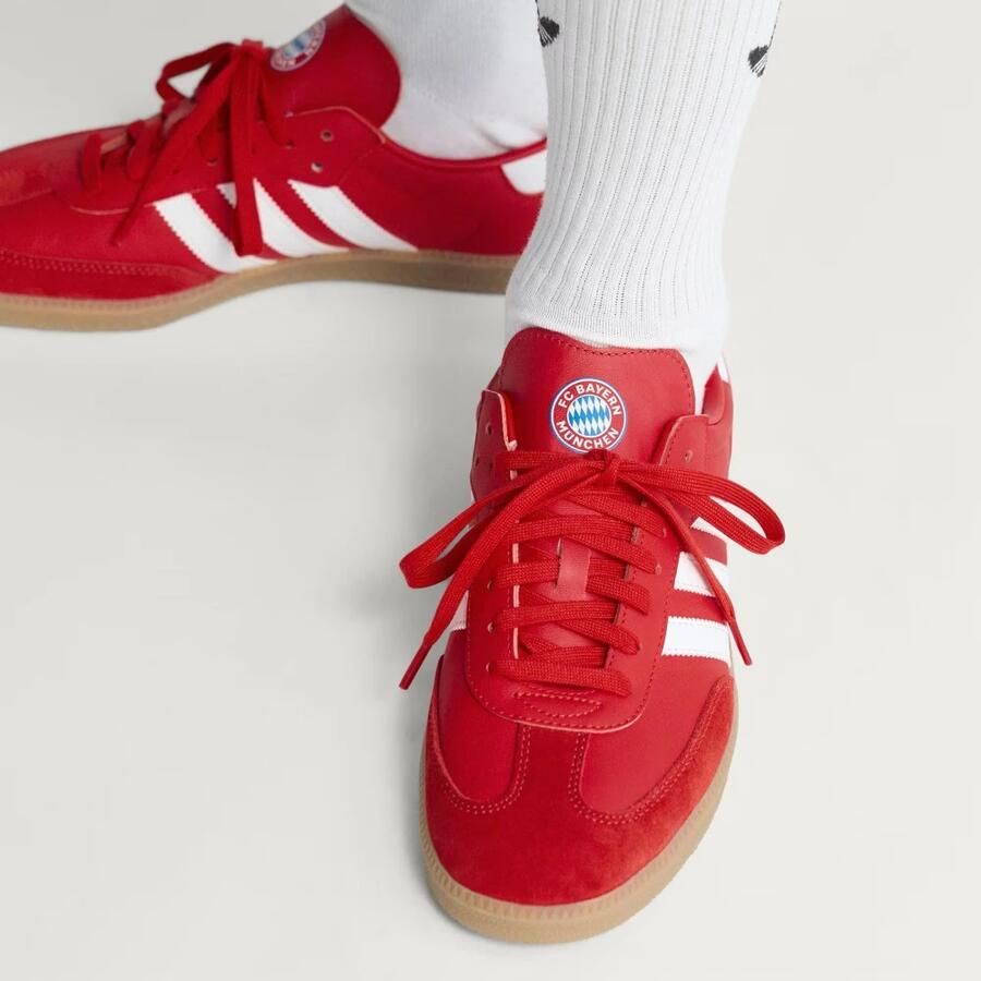 Adidas Originals Samba FC Bayern München Schoenen Unisex Rood - Foto 3