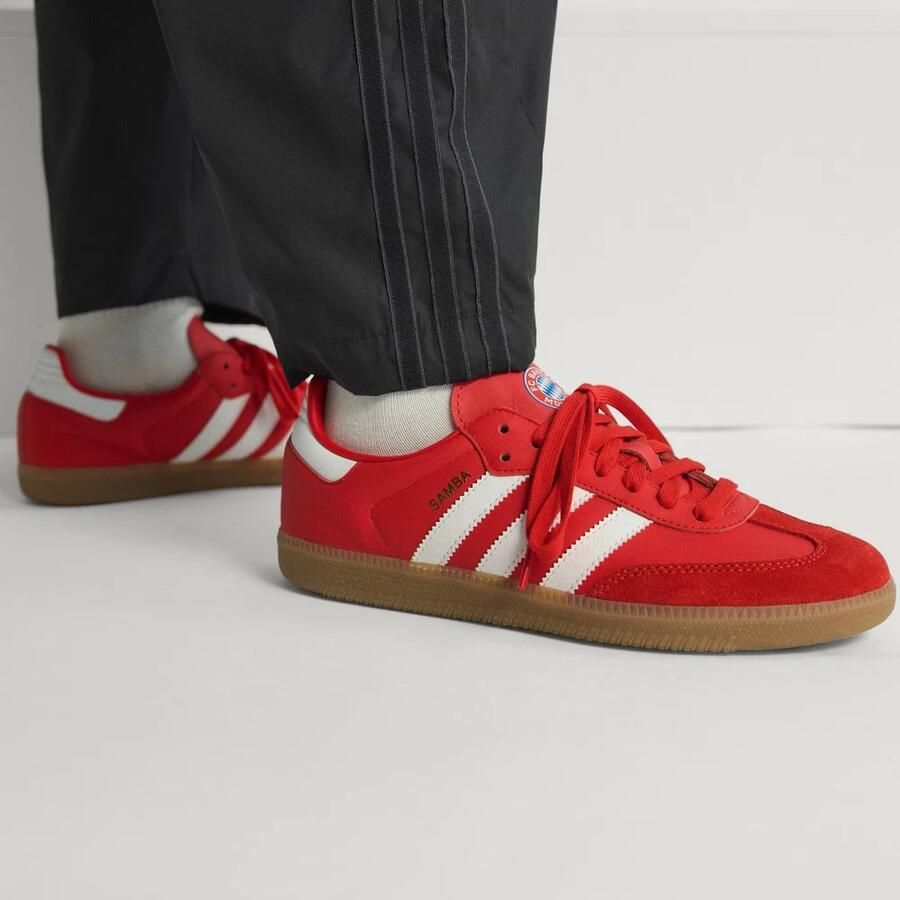 Adidas Originals Samba FC Bayern München Schoenen Unisex Rood - Foto 4