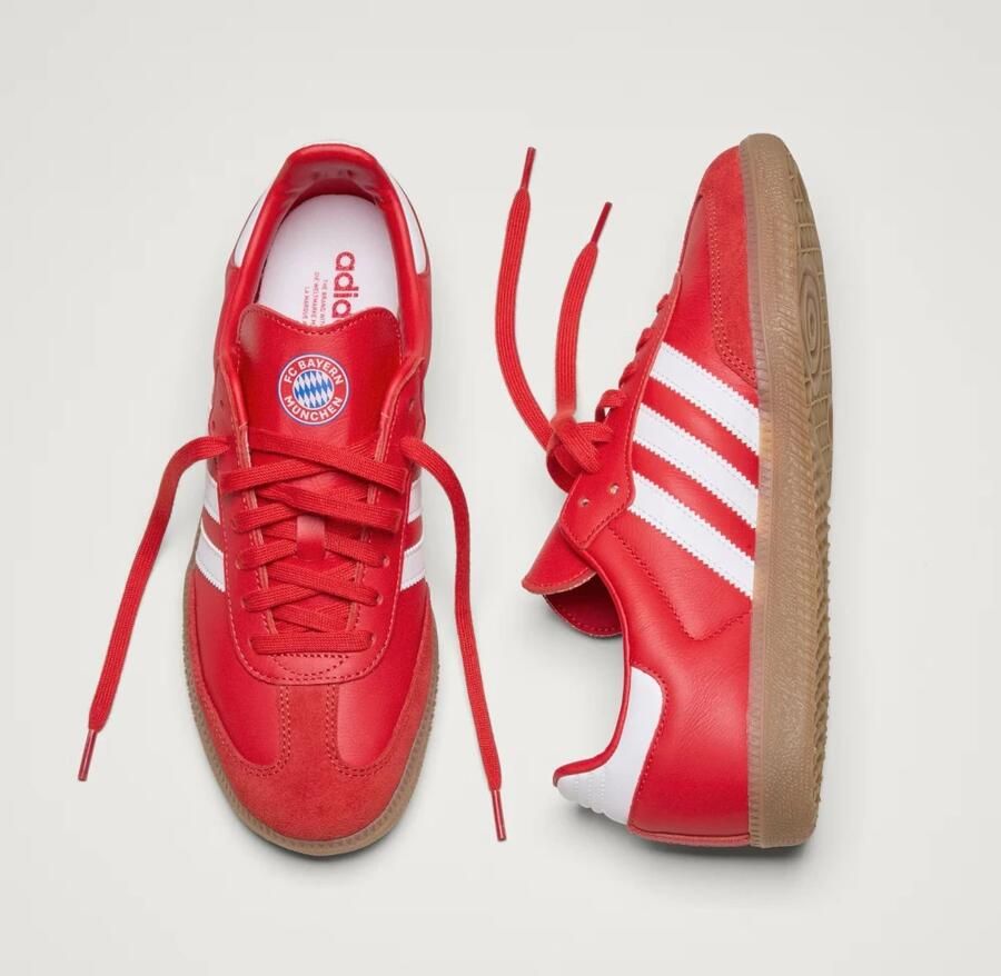 Adidas Originals Samba FC Bayern München Schoenen Unisex Rood - Foto 5