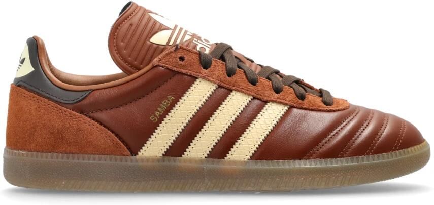 Adidas Samba Sneakers Bruin 1 3 Mesh Synthetisch