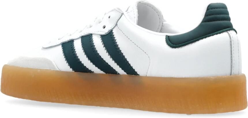 Adidas Originals Witte Sambae Sneakers Klassiek Laag Profiel
