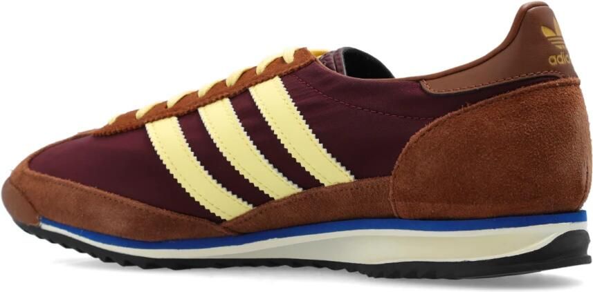Adidas Maroon Sneakers Ie3425 Nylon Suede Leer Multicolor