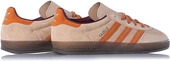 Adidas Gazelle Heren Schoenen Beige Maat: 40 2 3 Leer Foot Locker - Foto 2