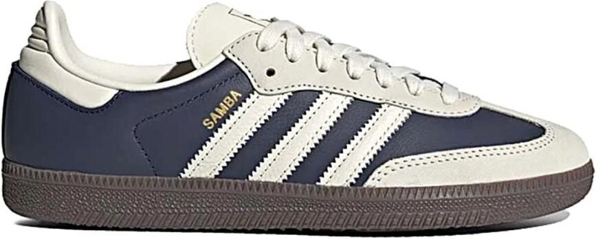 Adidas Samba Dames Schoenen Blauw 43 1 3 Leer Foot Locker