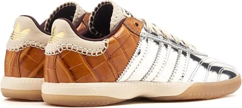 Adidas Metallic Panel Lace-Up Sneakers met platte zool Multicolor Heren - Foto 2