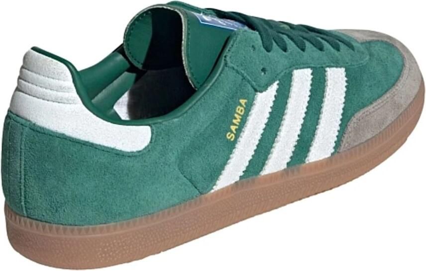 Adidas Samba Heren Schoenen Groen Maat: 40 2 3 Leer Foot Locker - Foto 4