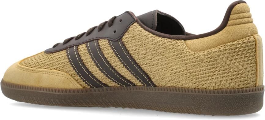 Adidas Samba Sneakers Heren Beige 2 3 Mesh Synthetisch