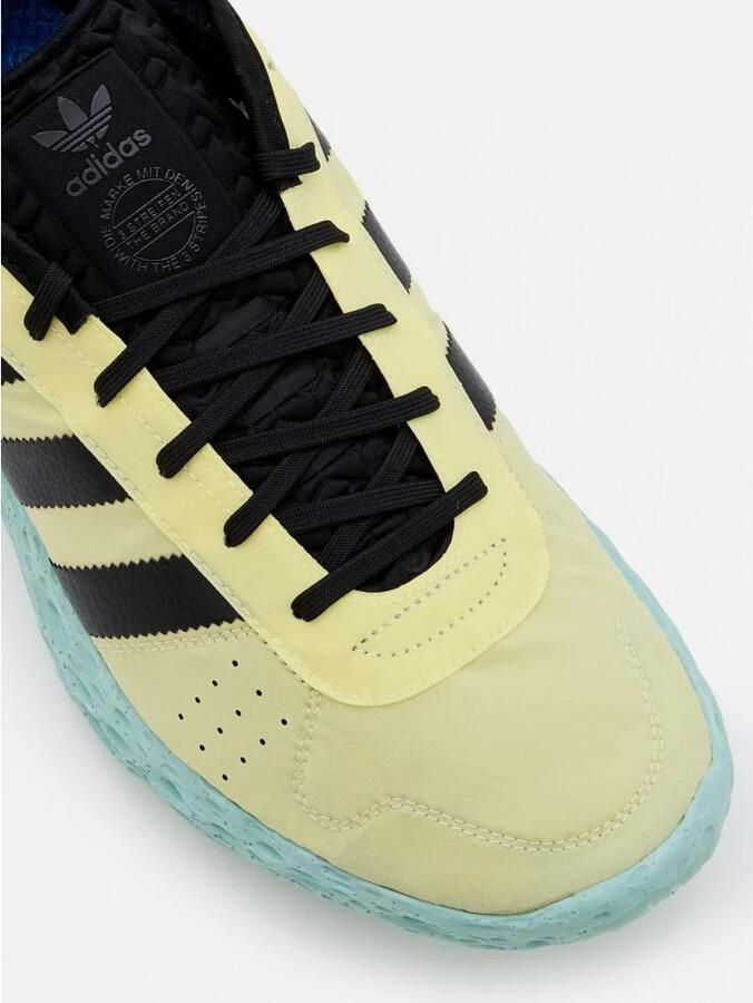 Adidas Gele Sneakers Veters Rubberen Zool - Foto 2