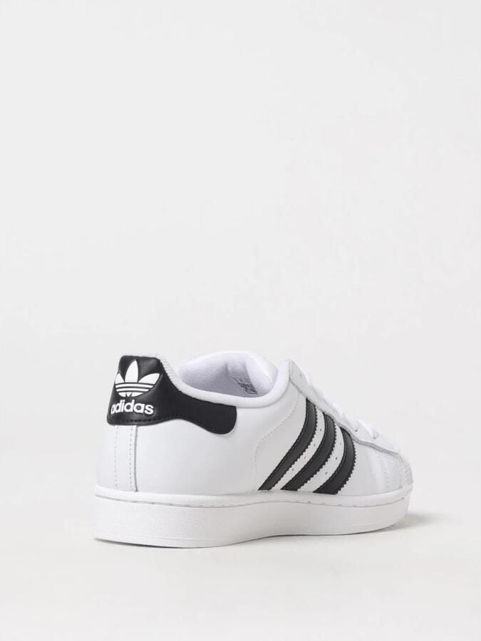 Adidas Witte Sneakers Vetersluiting Gewatteerde Enkel