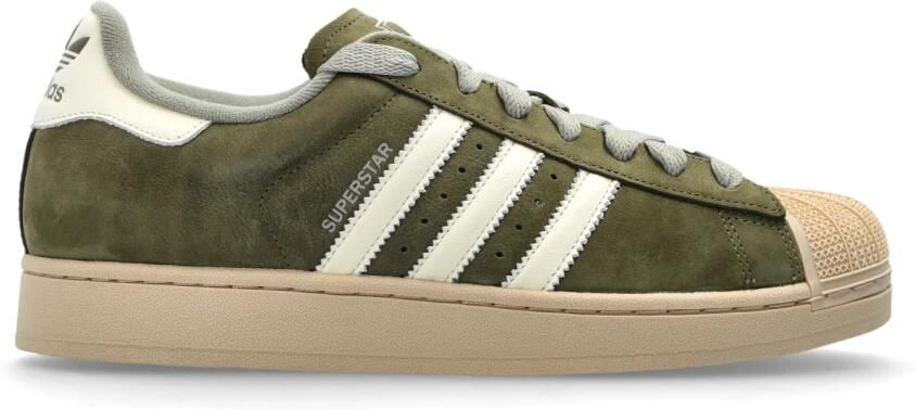 Adidas Superstar Sneakers Groen 1 3 Leer