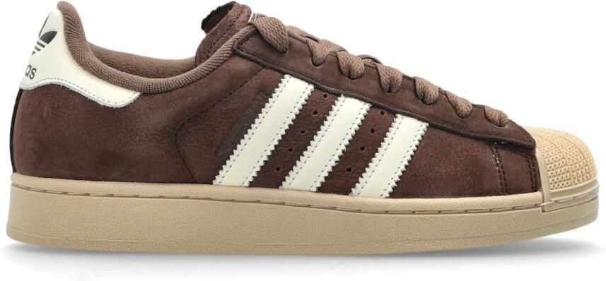 Adidas Superstar Sneakers Bruin 1 3 Leer