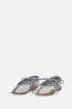 ADIDAS ORIGINALS Ballerina met riempjes 'Taekwondo Mei' zilver wit - Wit/Zilver