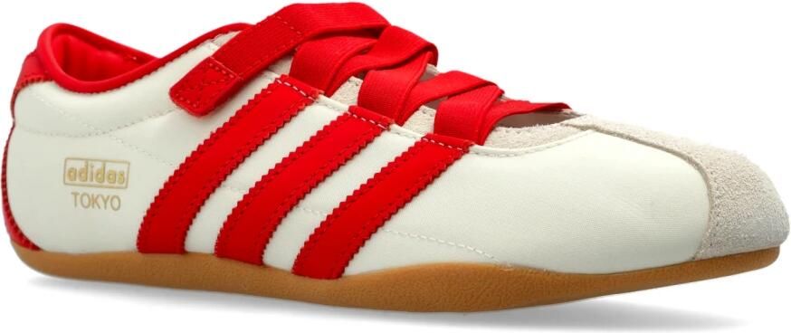 ADIDAS ORIGINALS Ballerina met riempjes 'Tokyo' rood wit