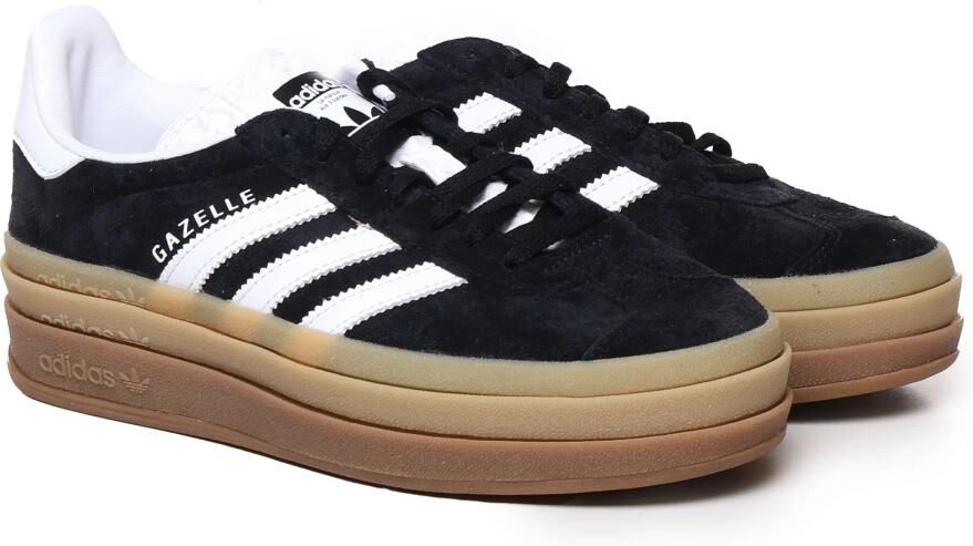 Adidas Originals Gazelle Bold Core Black Cloud White Cloud White- Core Black Cloud White Cloud White - Foto 2