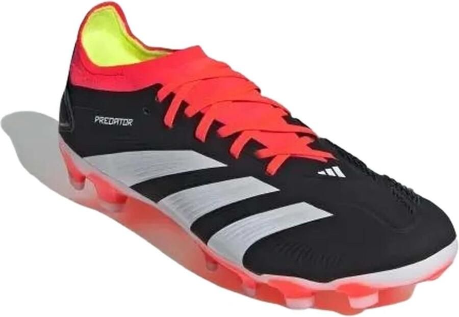 Adidas Predator Pro Gras Kunstgras Voetbalschoenen (MG) Zwart Wit Felrood - Foto 4