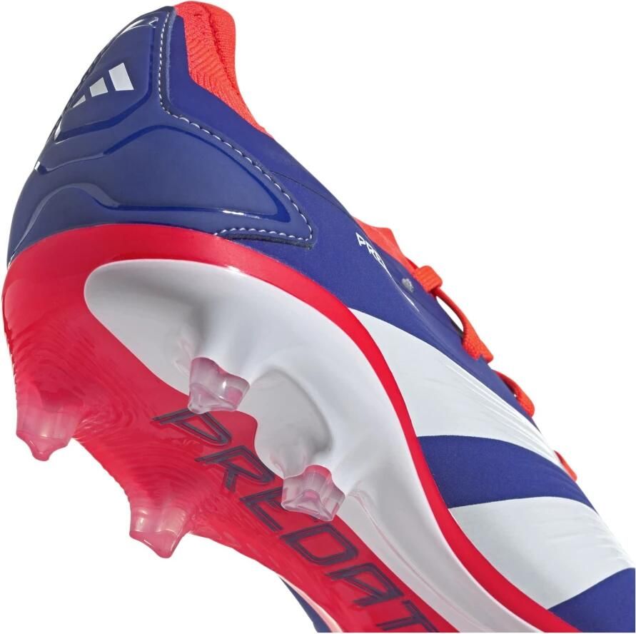 Adidas Predator Pro FG Cloud White Solar Red Lucid Blue- Cloud White Solar Red Lucid Blue - Foto 2
