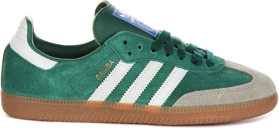 Adidas Samba Heren Schoenen Groen Maat: 40 2 3 Leer Foot Locker - Foto 6